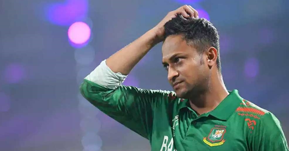 আন্তর্জাতিক ক্রিকেটে সাকিব আল হাসানের বোলিং নিষিদ্ধ